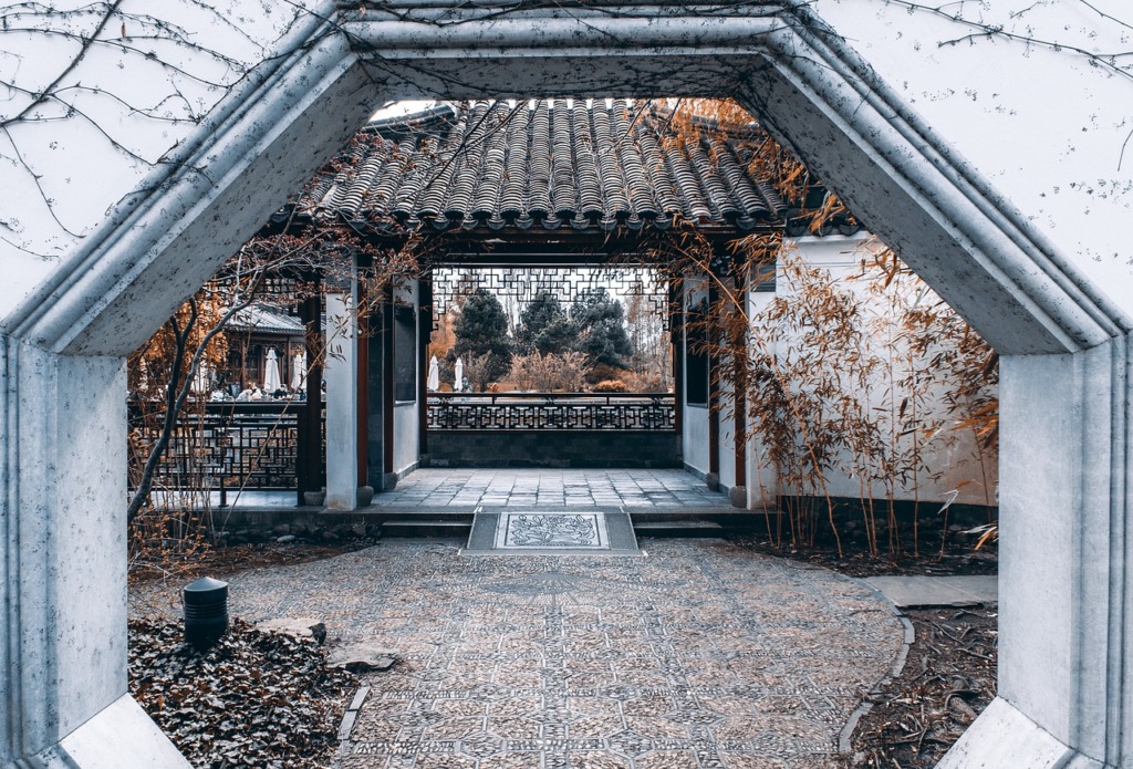 Chinese Garden China Garden Gate  - wal_172619 / Pixabay