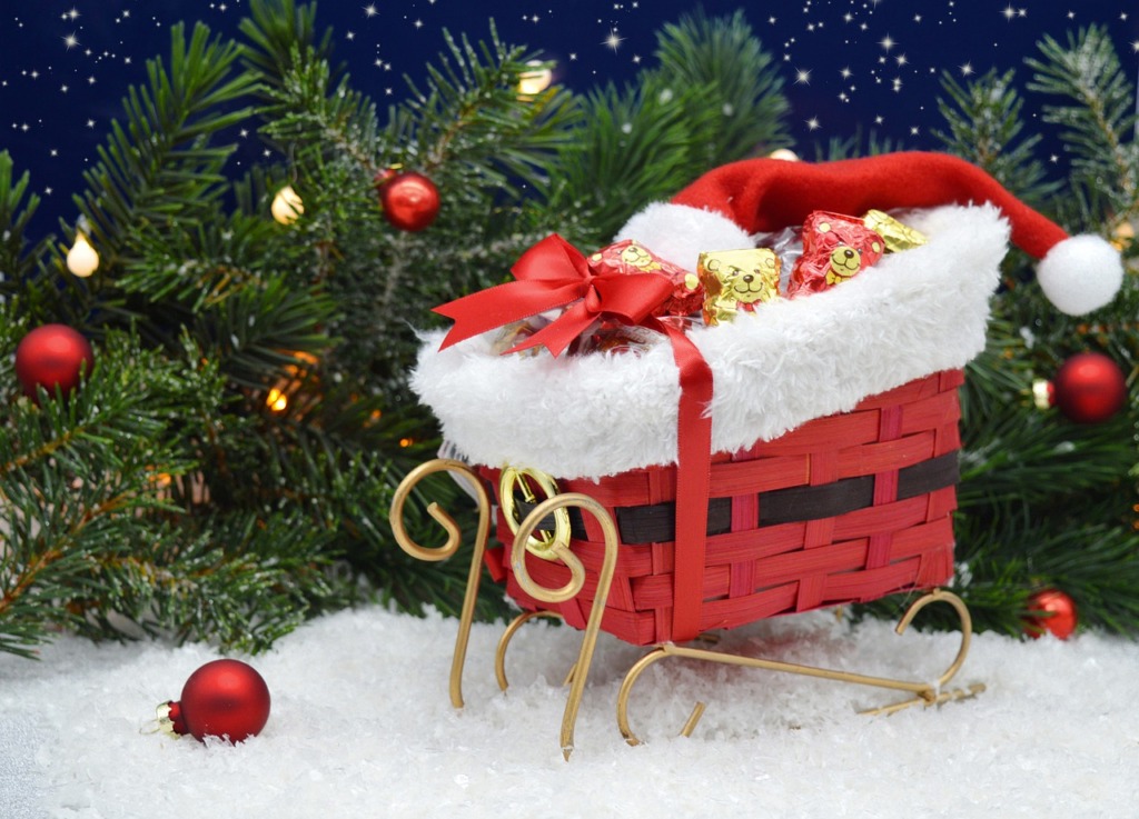 Christmas Motif Christmas Sleds  - neelam279 / Pixabay