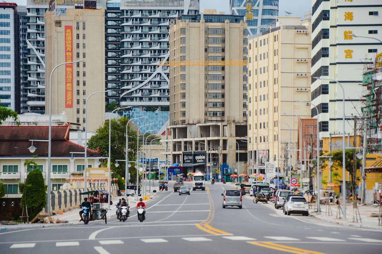 City Road Sihanoukville Skyscrapers  - simkimhort168 / Pixabay