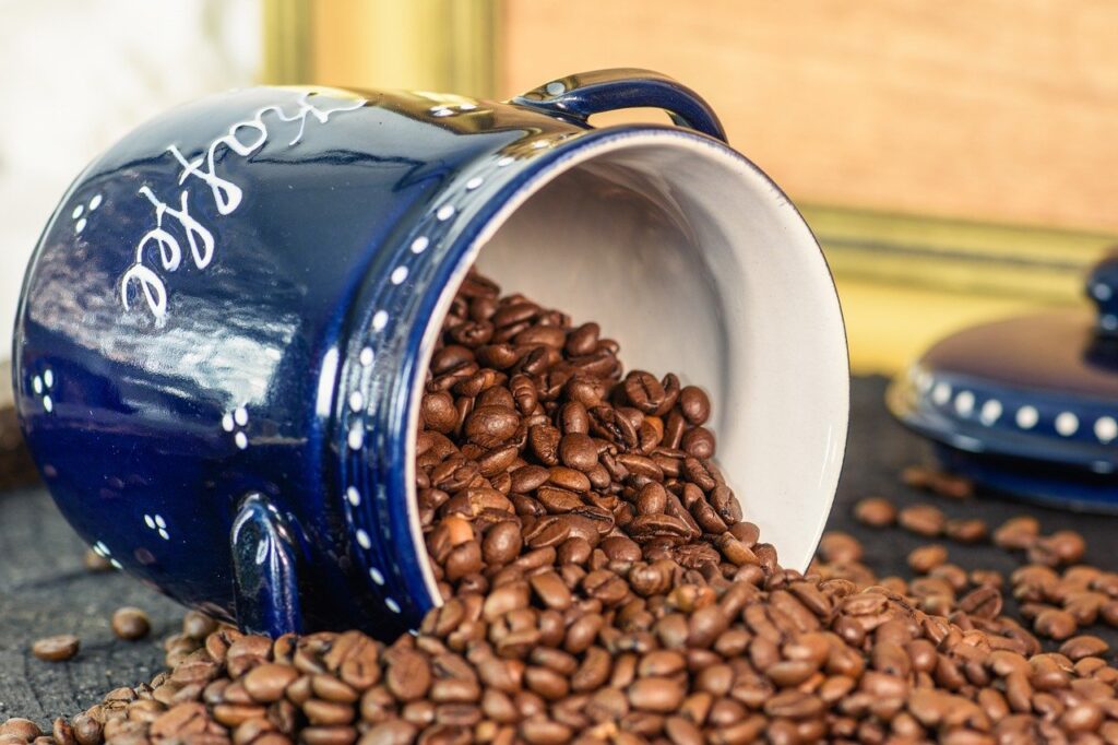Coffee Beans Coffee Jar Caffeine  - fotoblend / Pixabay