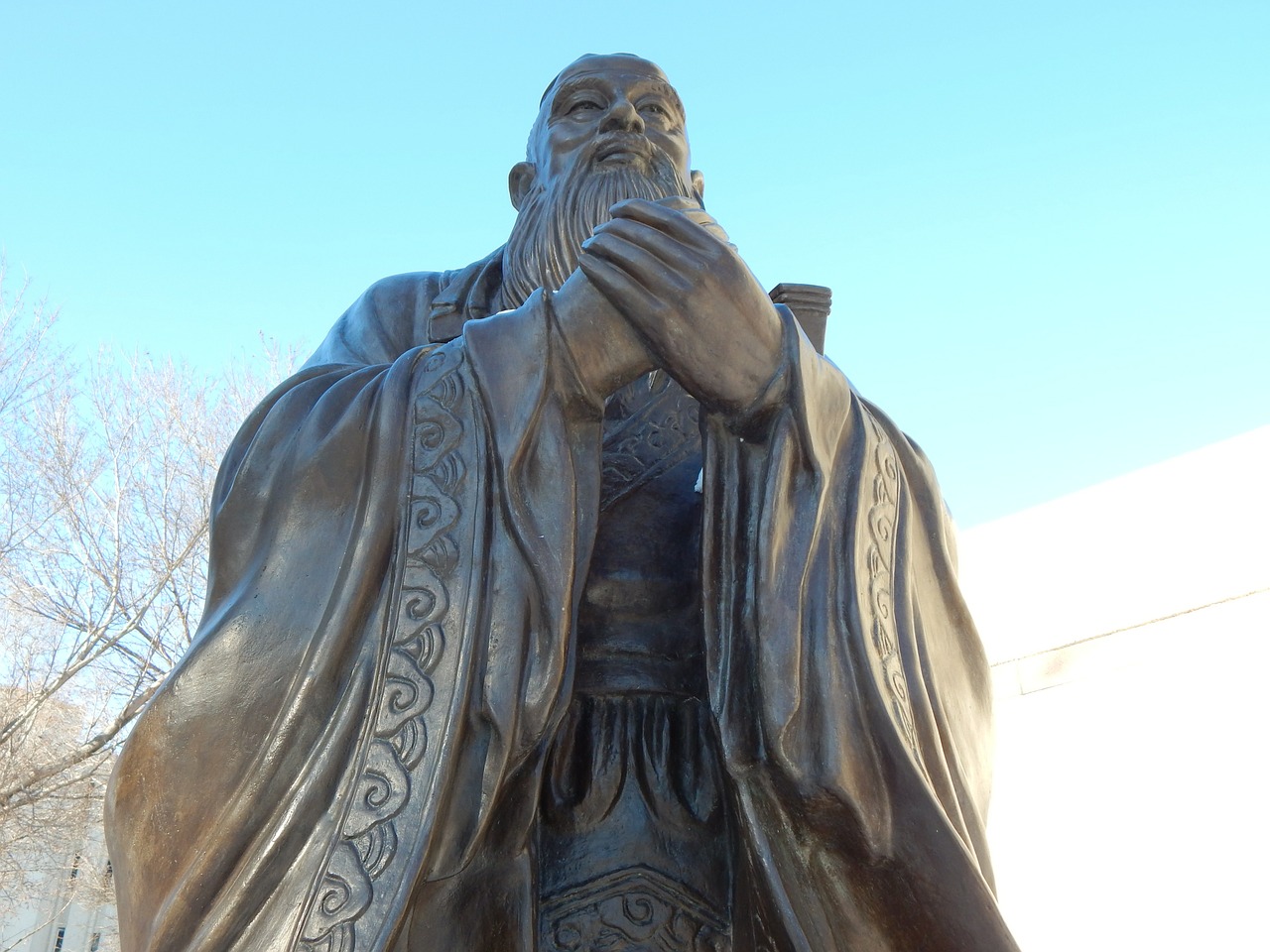 Confucius Statue Chinese Sculpture - ErikaWittlieb / Pixabay
