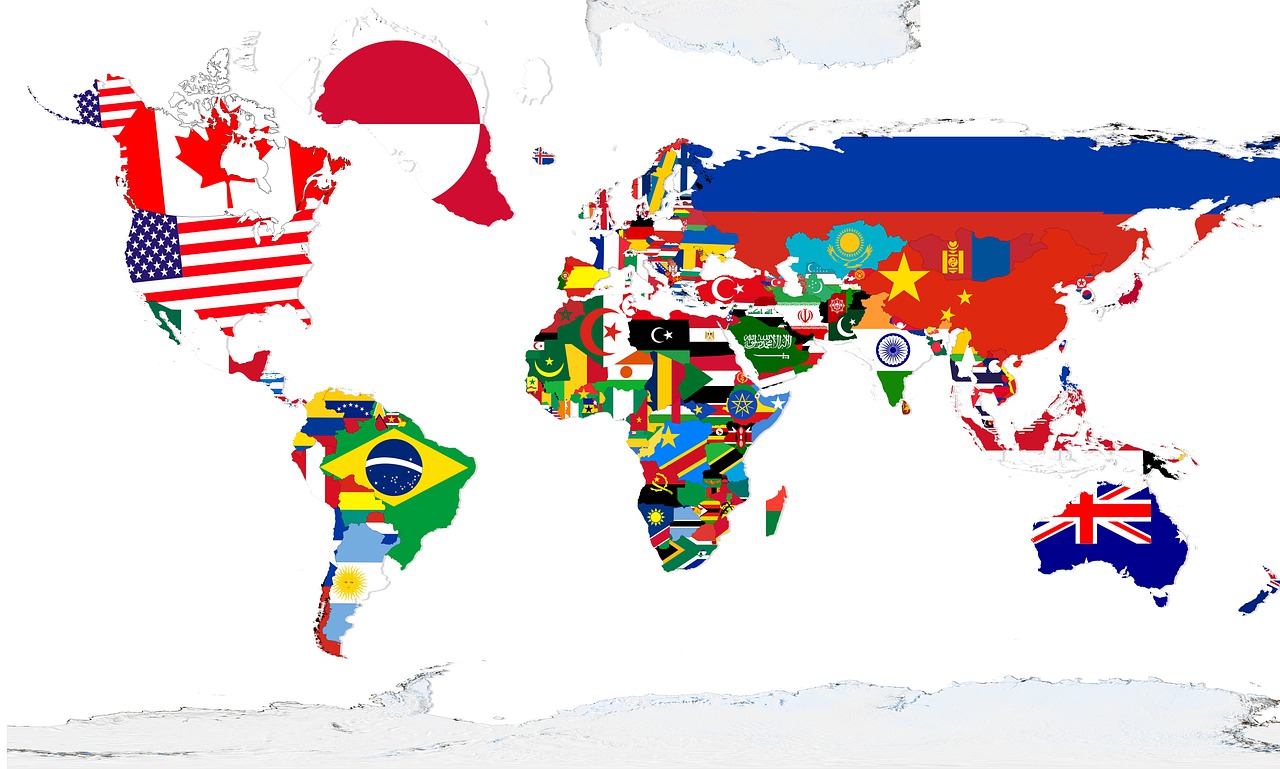 Continents Global Map World Map  - jc_cards / Pixabay