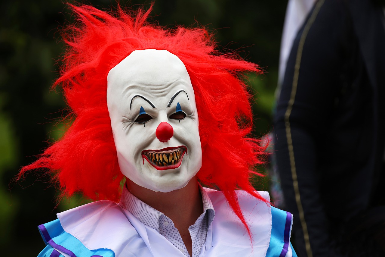 Cosplay Clown Costume Scary Creepy - TaniaVdB / Pixabay