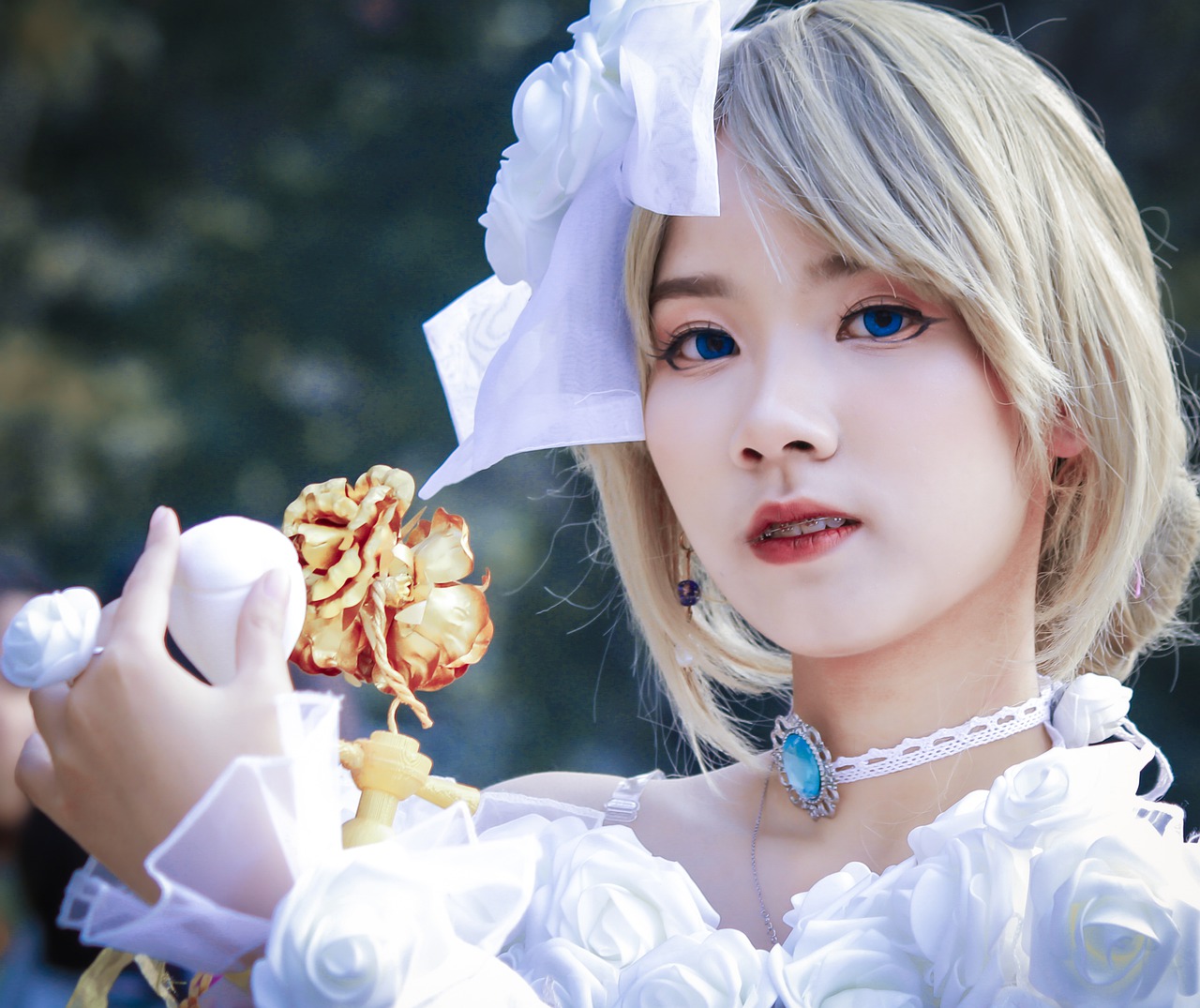 Cosplay Girl Costume Makeup Face  - Tramy1999 / Pixabay