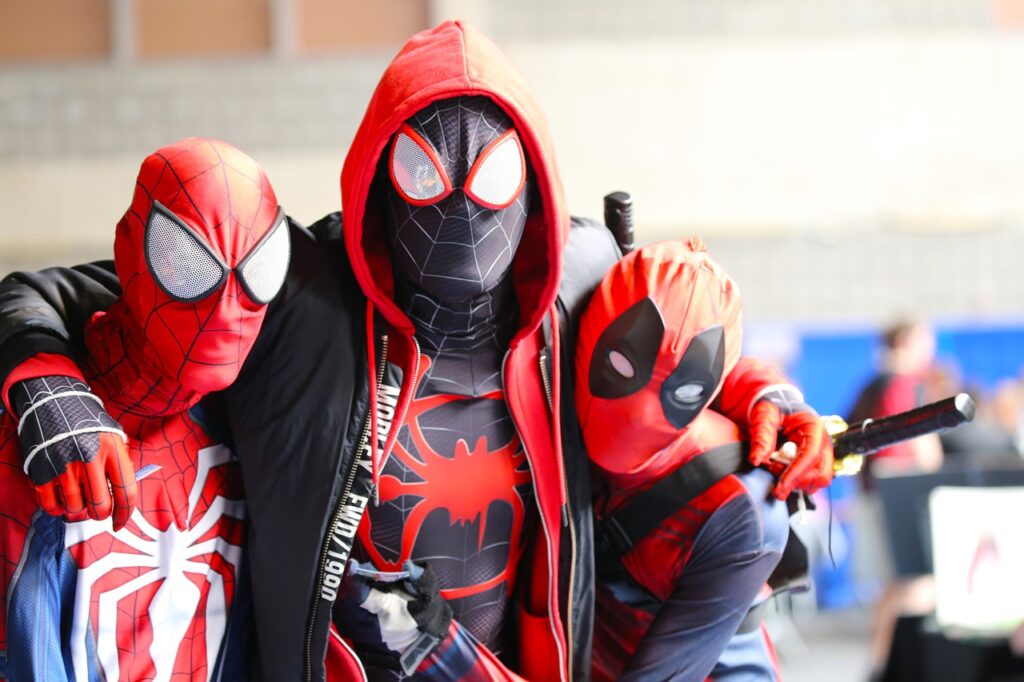 Cosplay Spider Man Deadpool Costume  - TaniaVdB / Pixabay