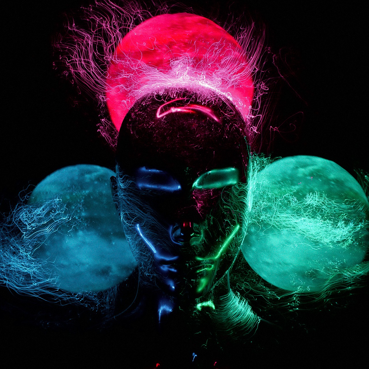 Cover Black Kaleidoscope Abstract - merlinlightpainting / Pixabay