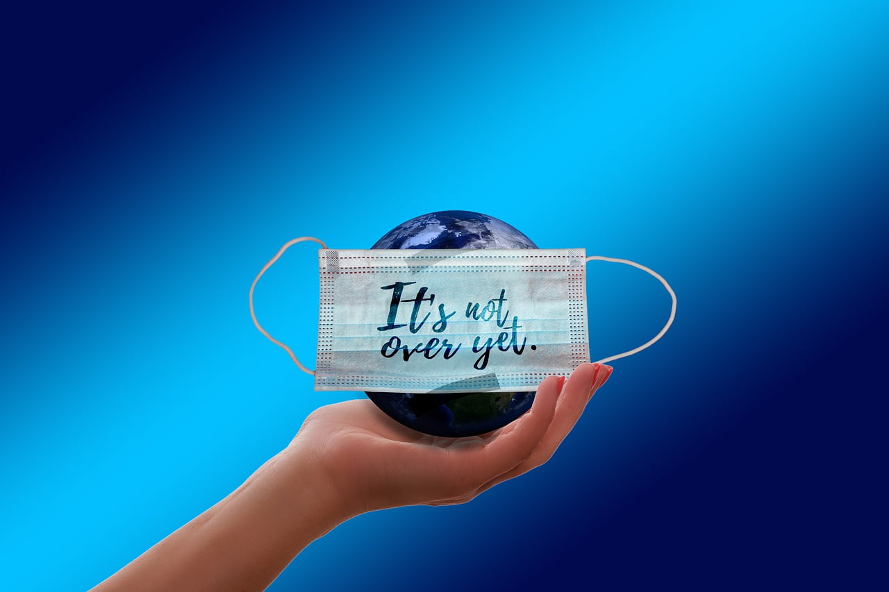 Covid Coronavirus Hand Globe - geralt / Pixabay