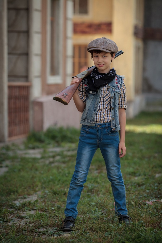Cowboy Boy Hooligan Bandit  - Victoria_Borodinova / Pixabay