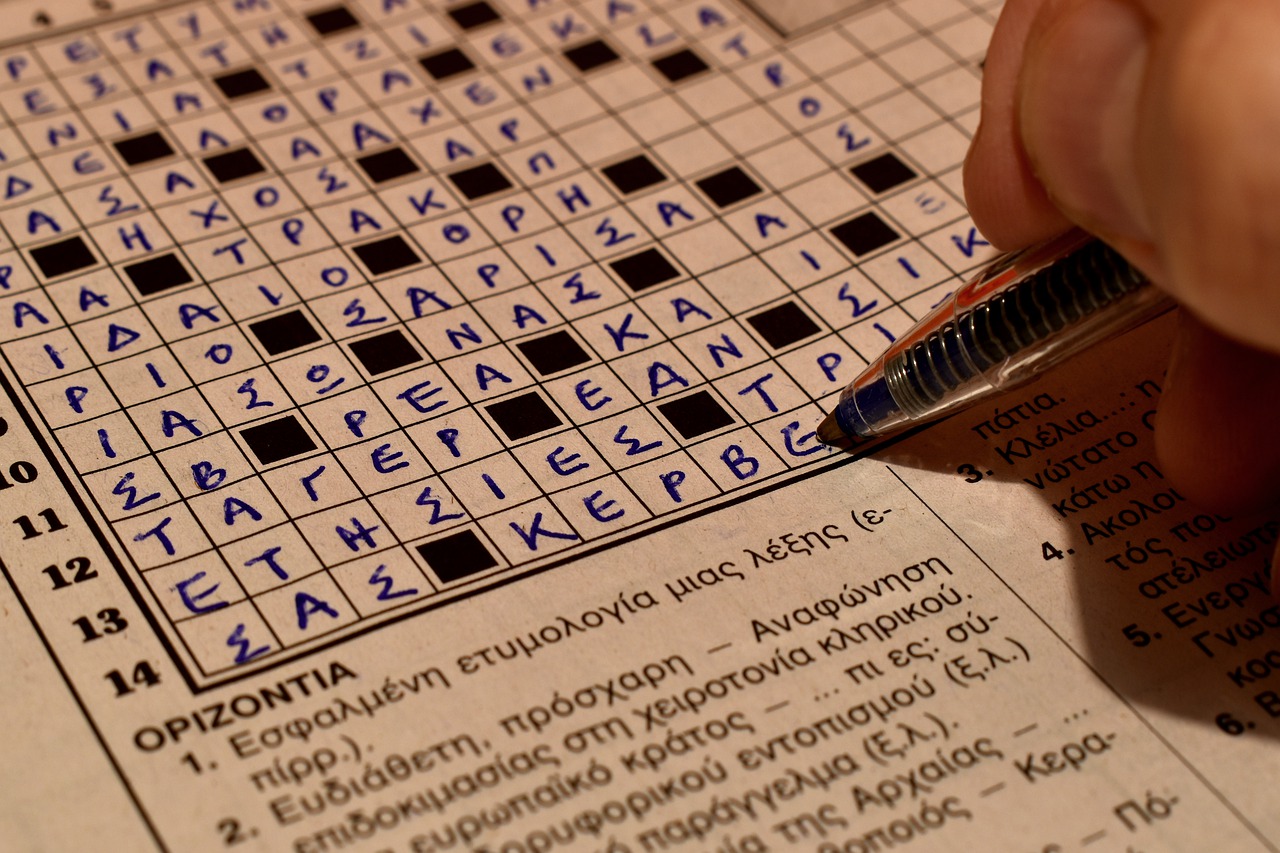 Crossword Puzzle Letters Quiz  - papazachariasa / Pixabay