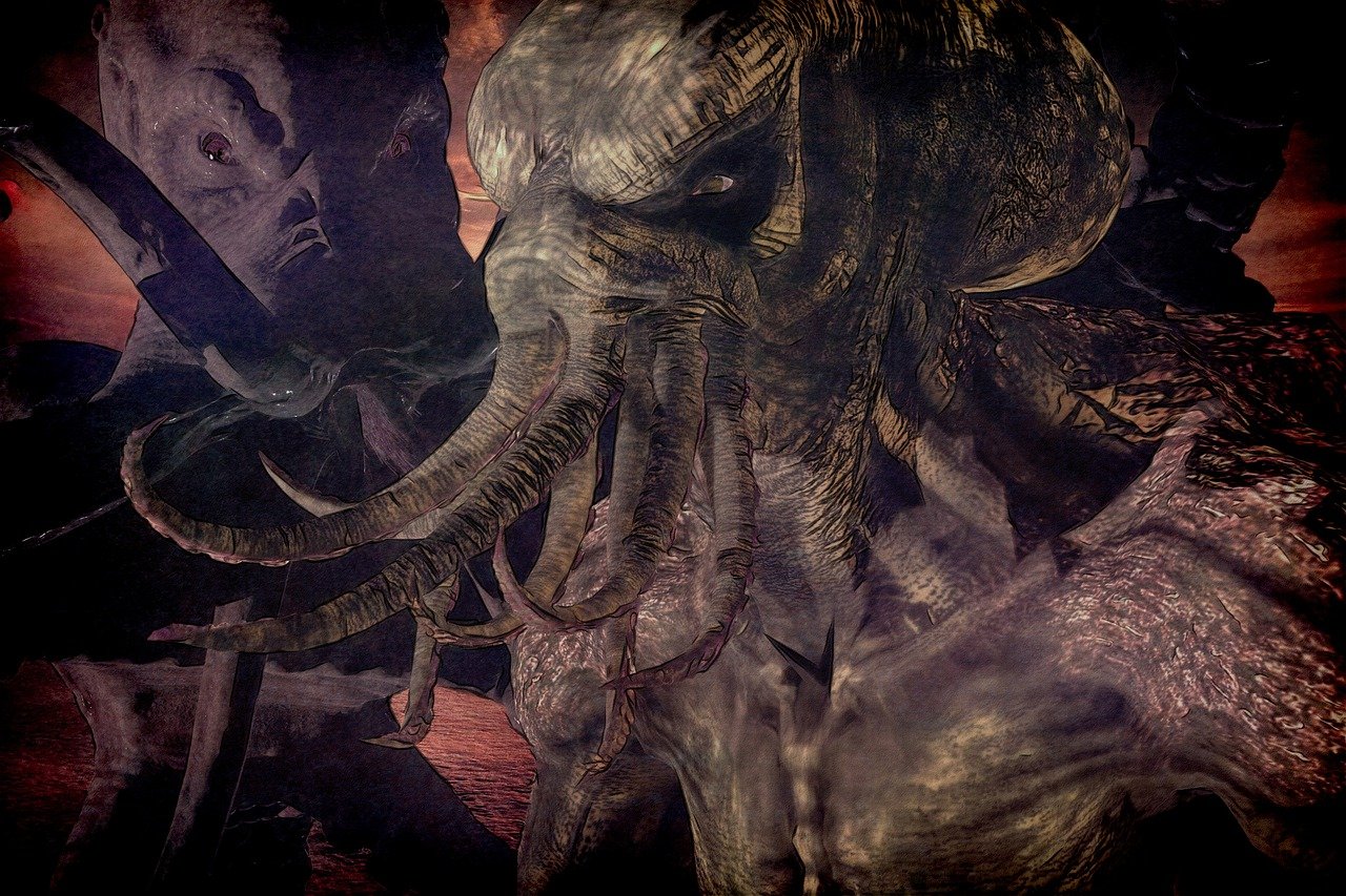 Cthulhu Mythos Cthulhu Lovecraft  - Waldkunst / Pixabay