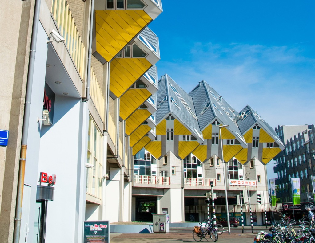 Cube Houses Rotterdam Architecture  - Ernestovdp / Pixabay