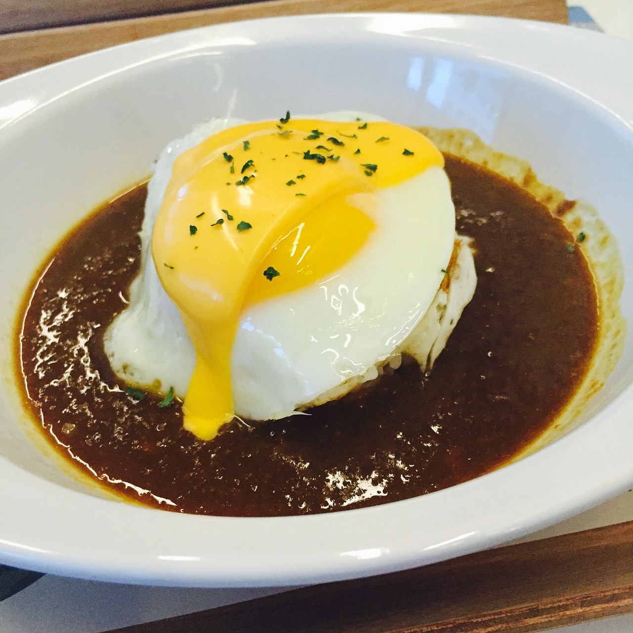 Curry Curry Rice Fried Egg Eggs  - Jungyeon / Pixabay