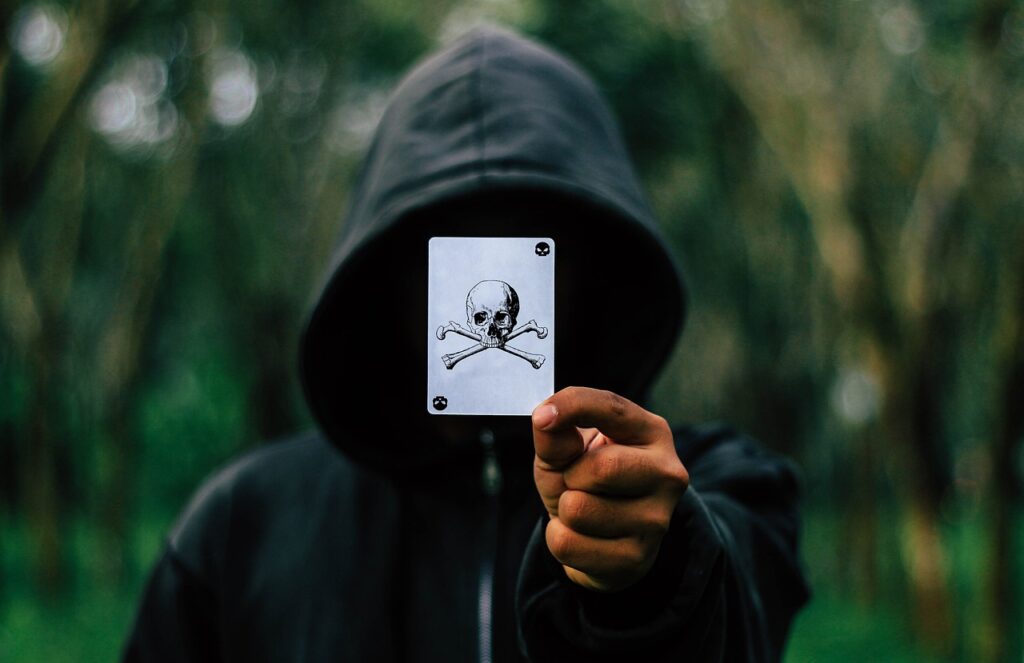 Death Card Tarot Mysterious Hoodie  - Tumisu / Pixabay