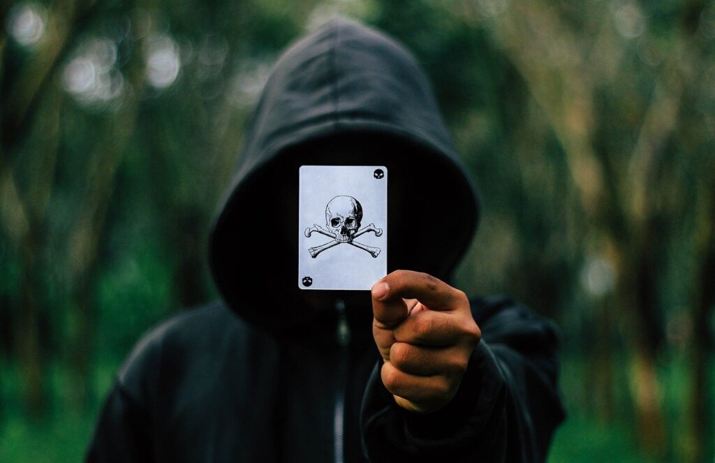 Death Card Tarot Mysterious Hoodie  - Tumisu / Pixabay