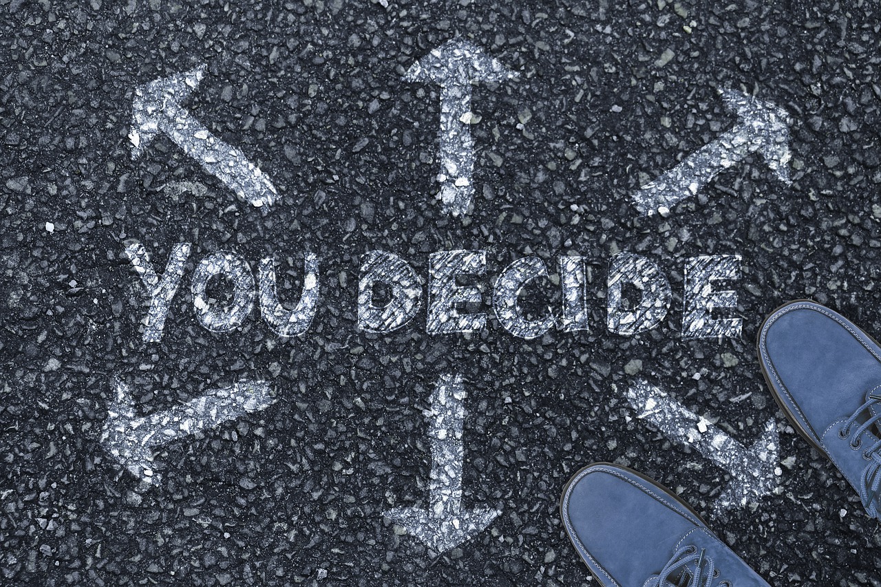 Decision Direction Uncertainty - geralt / Pixabay