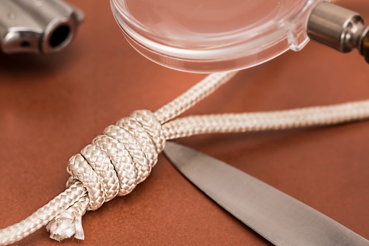 Detective Crime Scene Dagger Knife  - stevepb / Pixabay