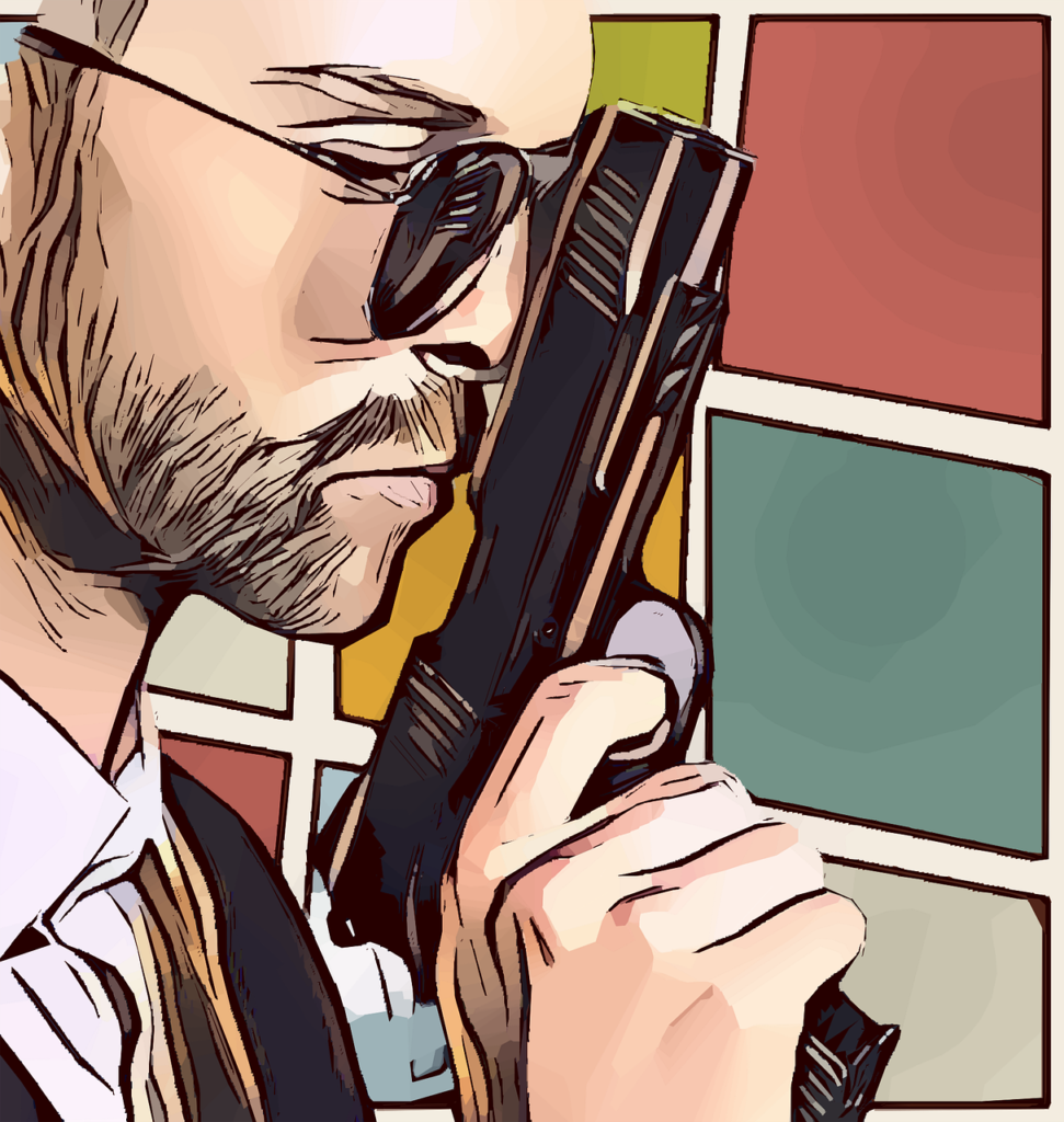 Detective Spy Comic Book Hero  - FreeFunArt / Pixabay