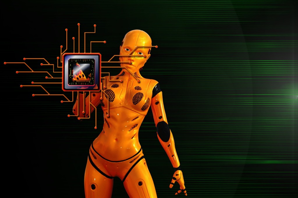 Digitization Cyborg Chip Circuit  - geralt / Pixabay