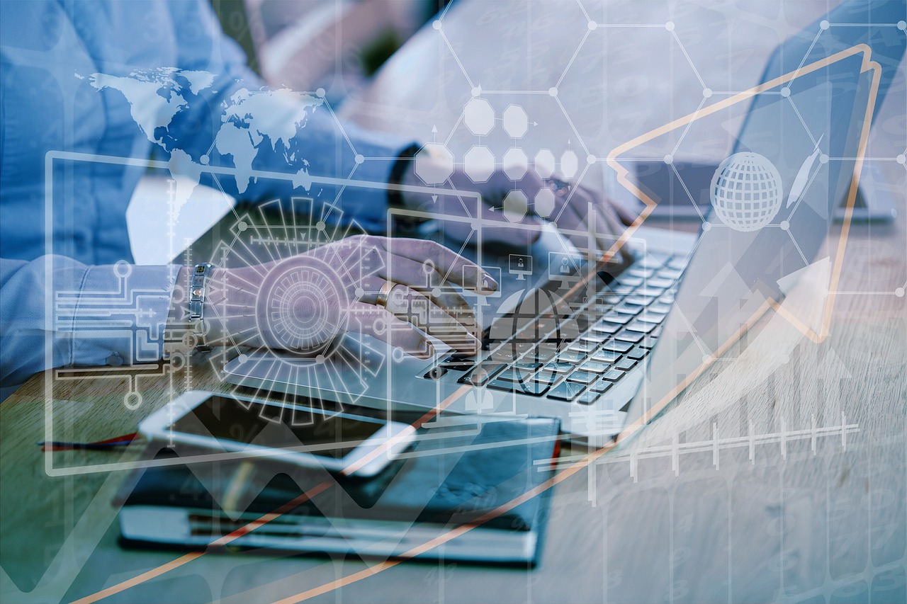 Digitization Transformation Laptop  - geralt / Pixabay