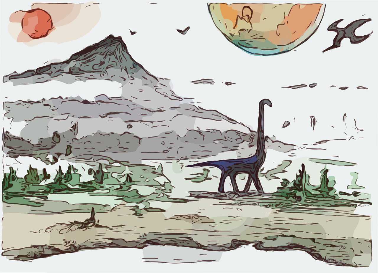 Dinosaur Prehistoric Planet Space  - kirillslov / Pixabay