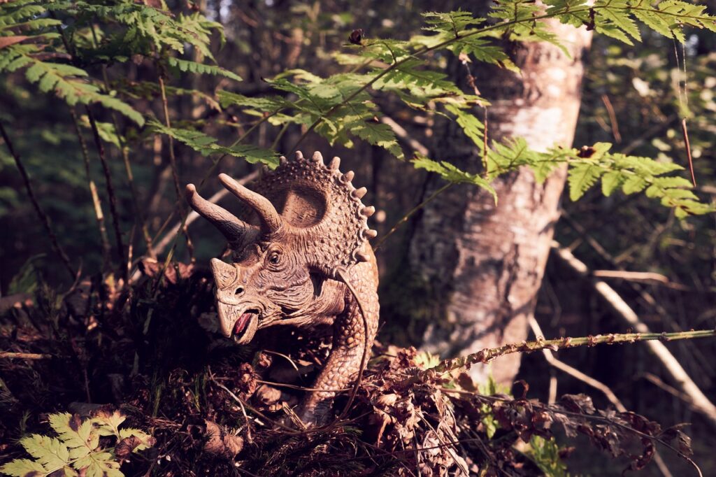 Dinosaur Triceratops Dino Forest  - photo_steff / Pixabay