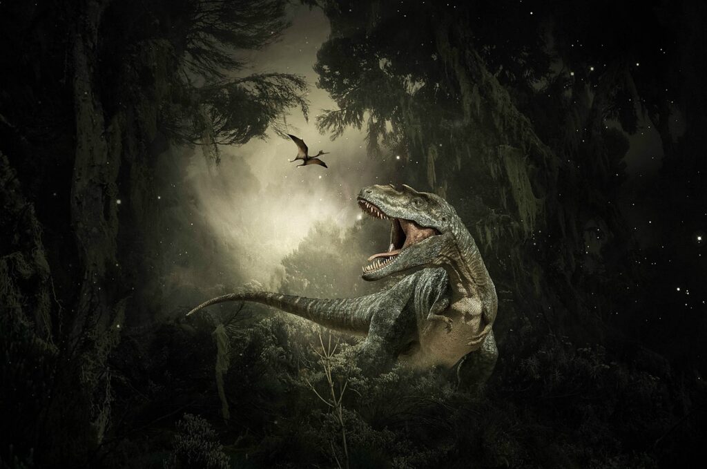 Dinosaurs T Rex Pterodactyl  - Willgard / Pixabay