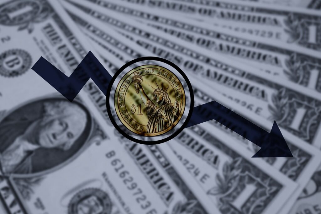 Dollar Coin Arrow Currency Trend  - geralt / Pixabay
