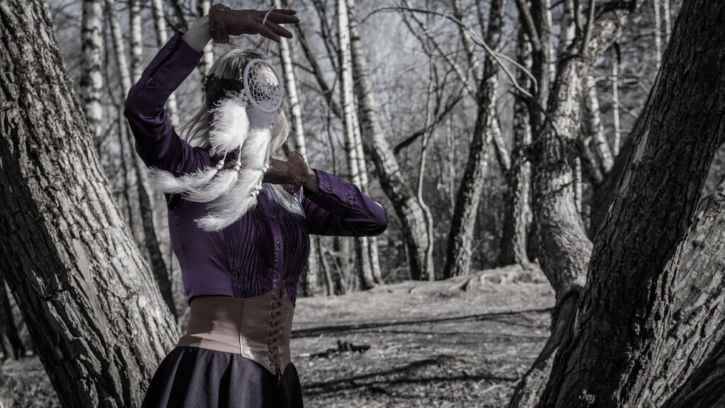 Dream Catcher Shaman Woman Witch  - Victoria_Borodinova / Pixabay
