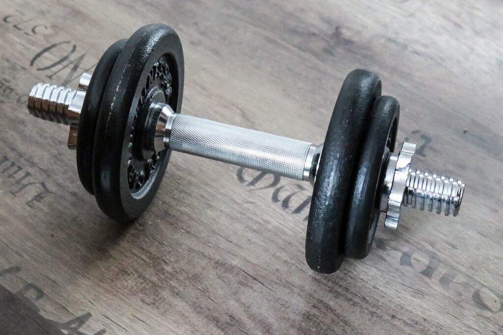 Dumbbell Weight Fitness  - TomCam / Pixabay