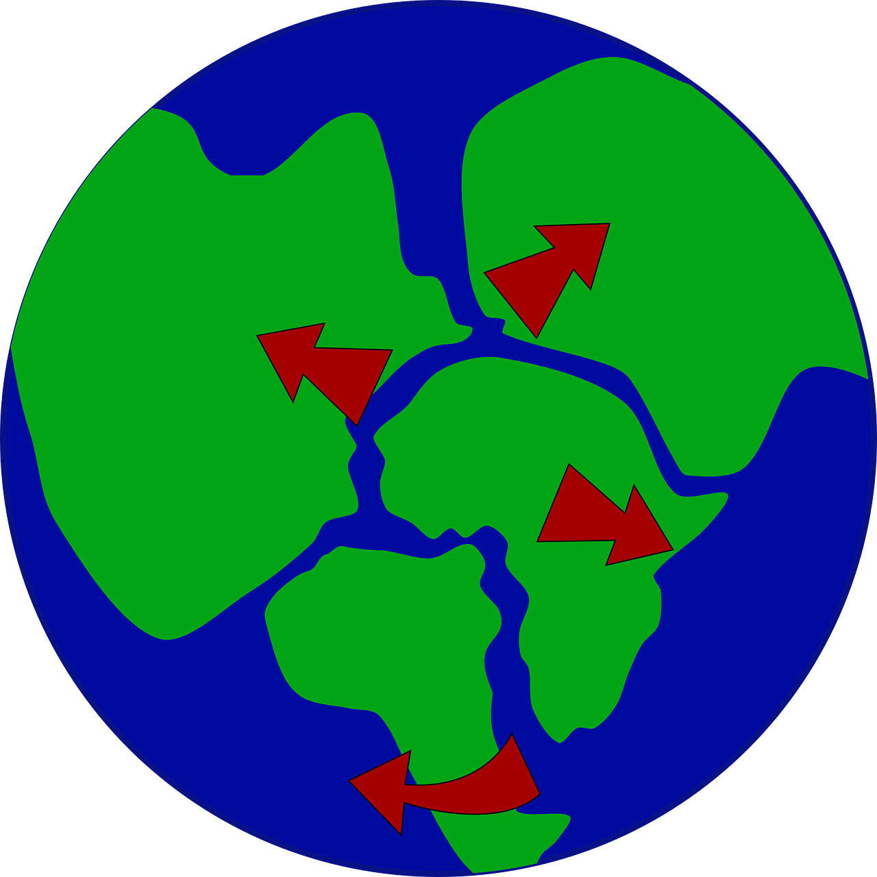 Earth Globe Continents Formation - Clker-Free-Vector-Images / Pixabay