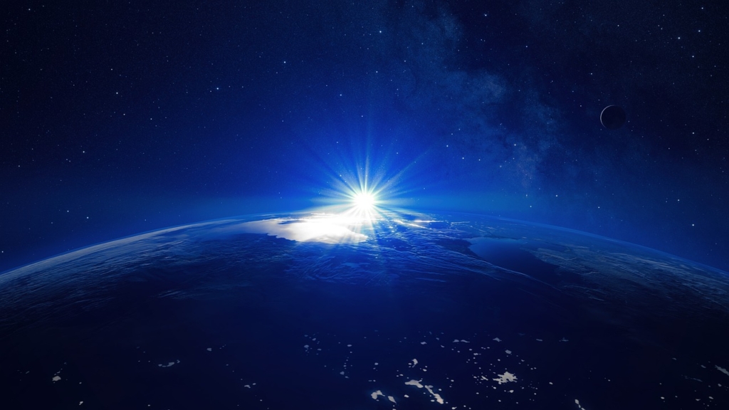 Earth Sun Space Light Rays Moon  - BlenderTimer / Pixabay