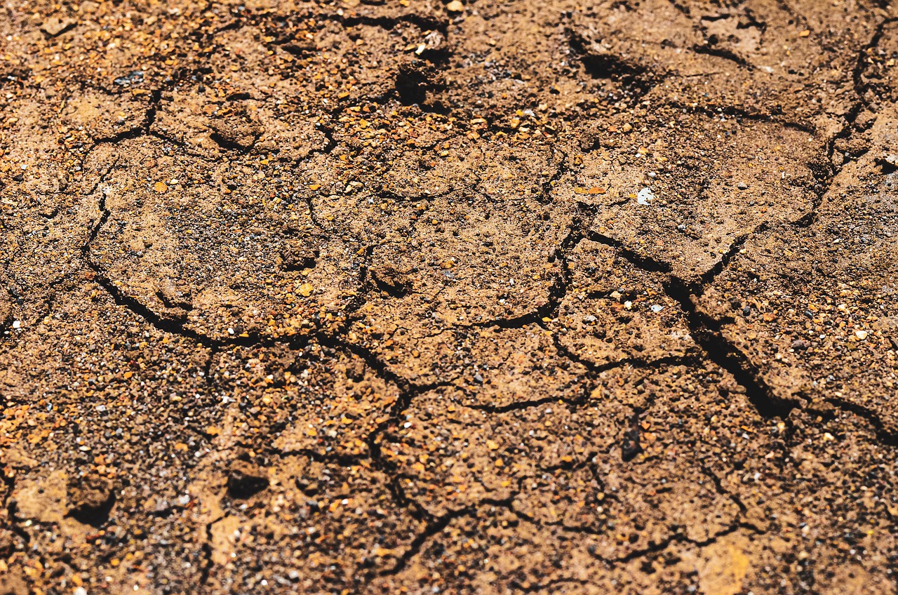 Earthquake Cracked Ground Gravel  - dhito / Pixabay