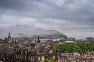 edinburgh scotland city clouds 4491305