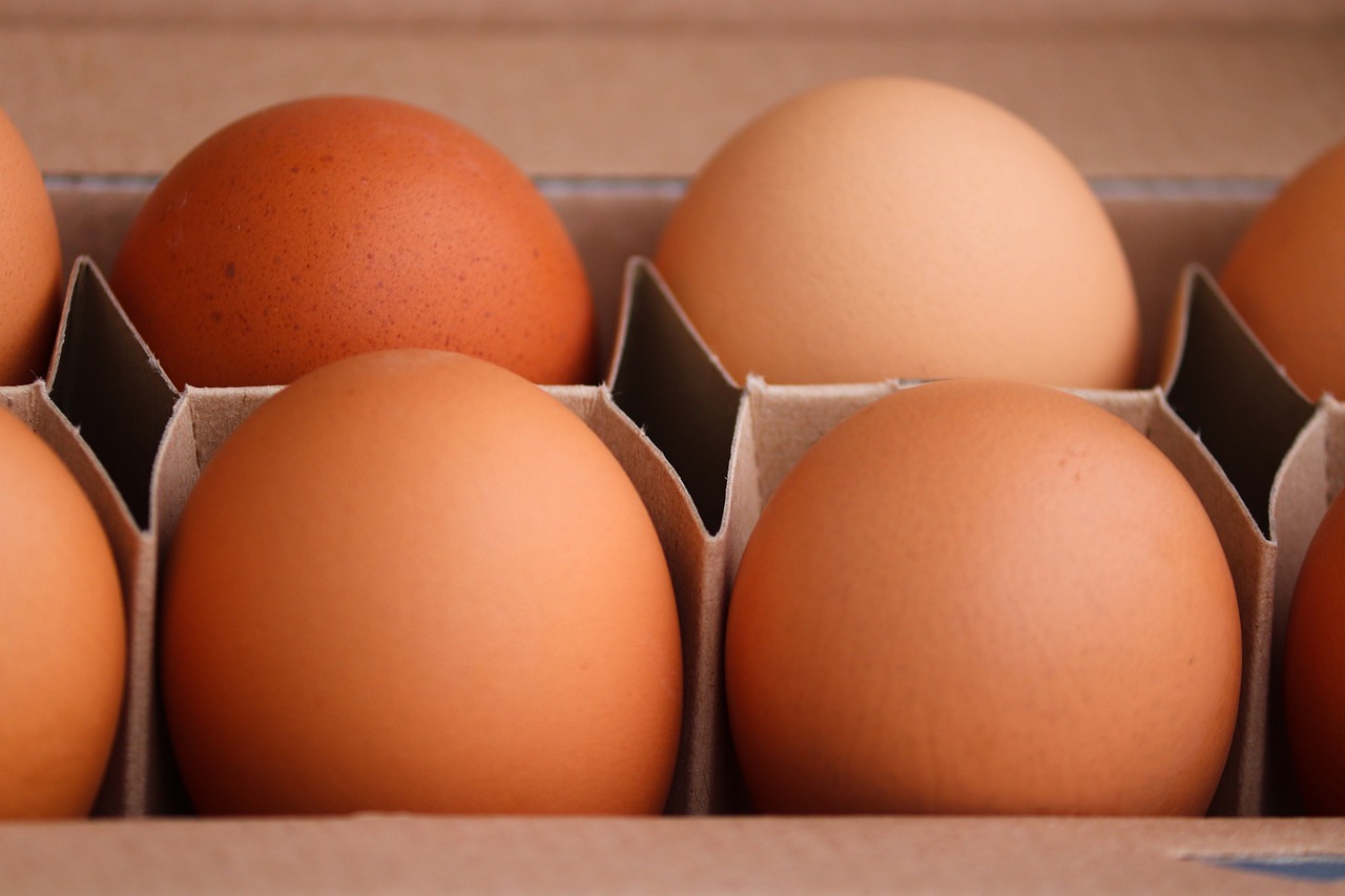 Eggs Chicken Eggs Egg Box  - manfredrichter / Pixabay