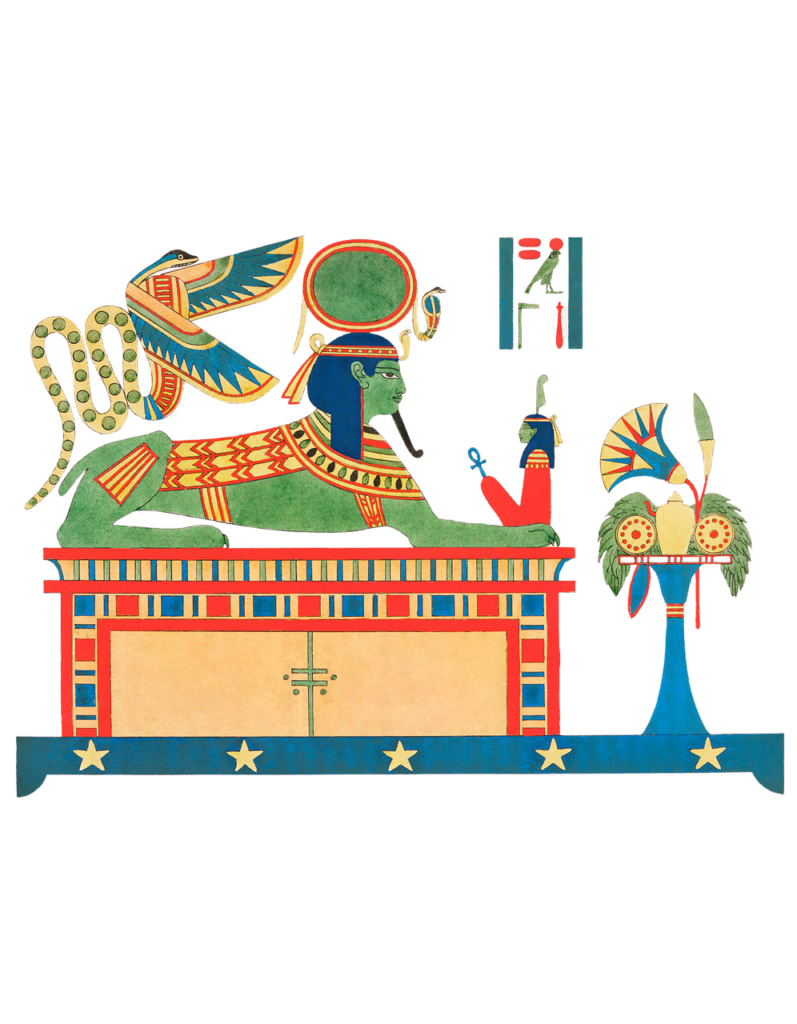 Egyptian Sphinx Goddess Drawing  - FROGMANBILLIONS / Pixabay