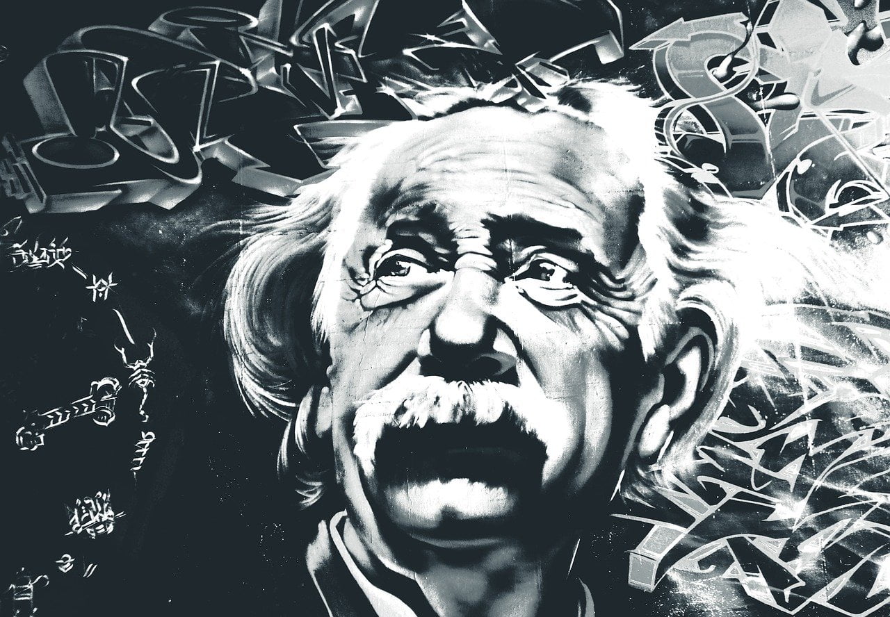 Einstein Albert Einstein Street Art  - BarbaraALane / Pixabay