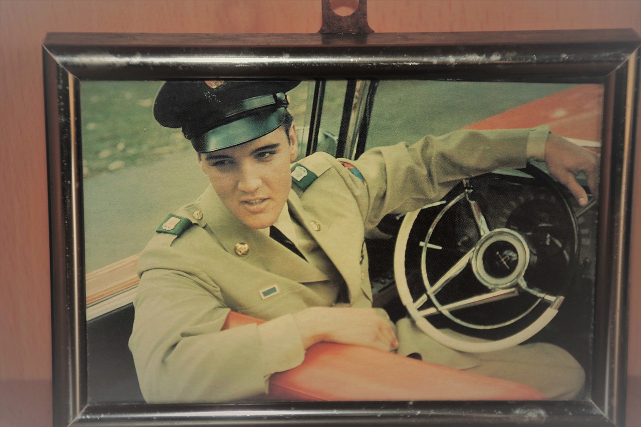 Elvis Presley Idol Frame Photo  - pasja1000 / Pixabay