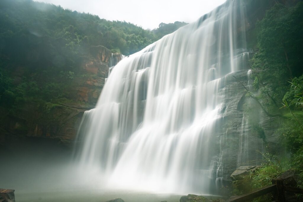 Falls Shizhangdong Waterfall Valley  - lin2015 / Pixabay