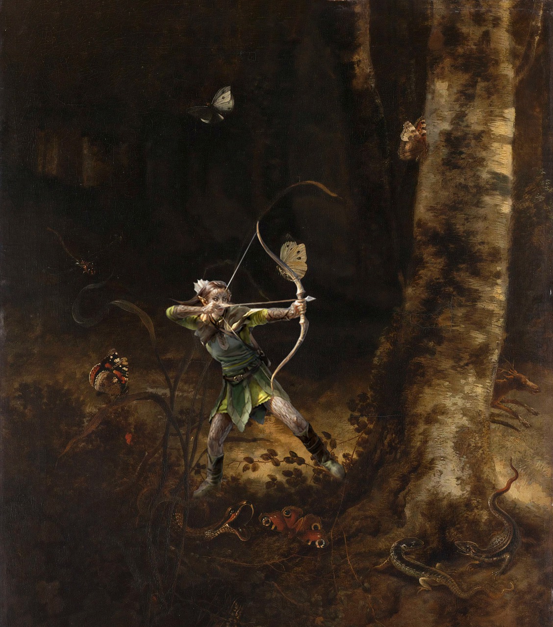 Fantasy Forest Animals Elf Arrow  - Willgard / Pixabay