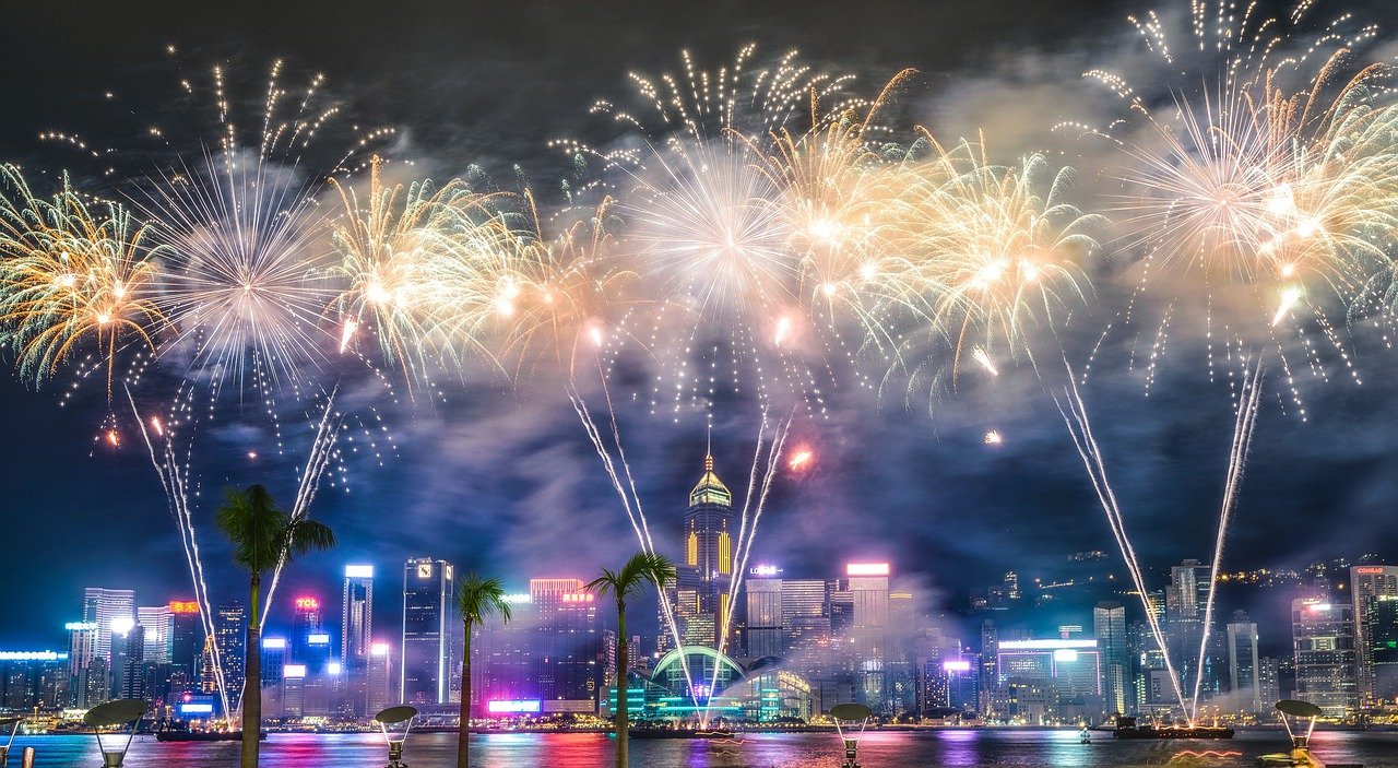 Fireworks New Year City Buildings  - IAmAamirDaniyal / Pixabay
