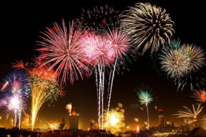 fireworks new year s eve city sky 1953253
