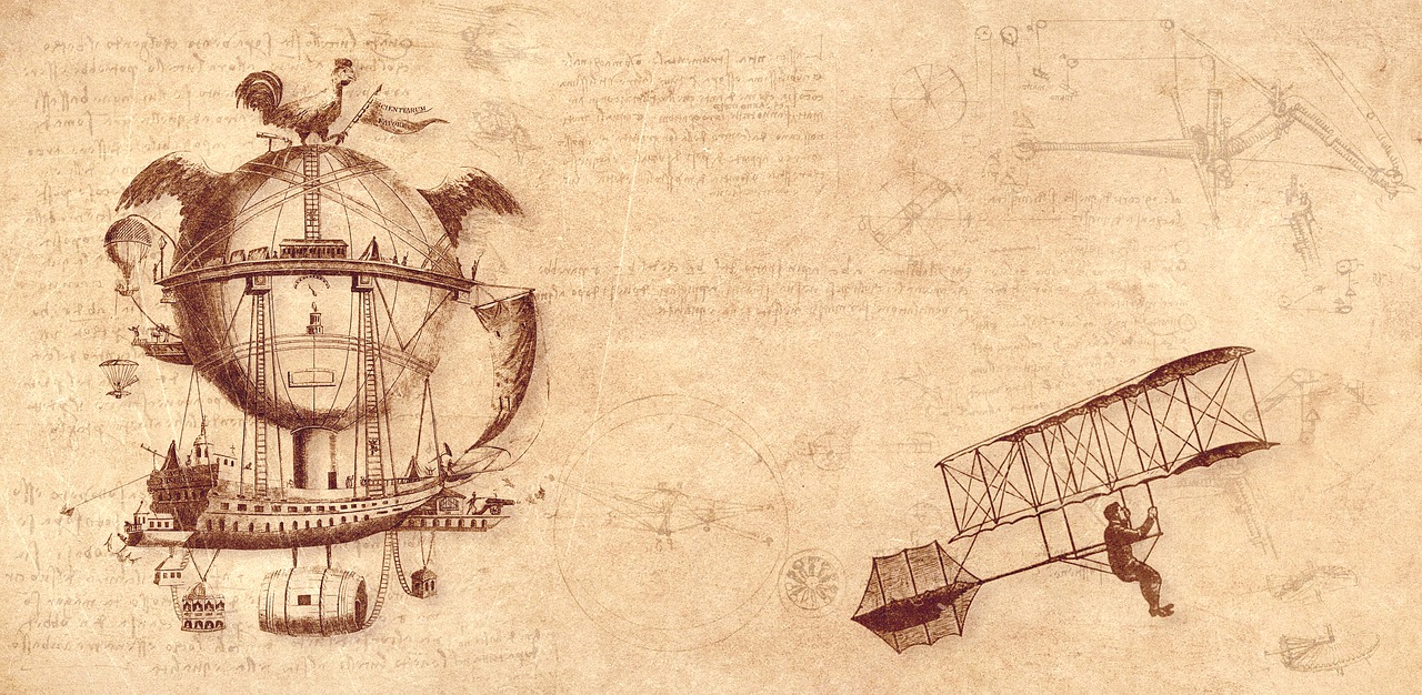 Flying Ship Aircraft Inventions  - Darkmoon_Art / Pixabay