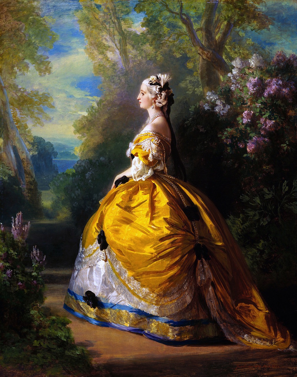 Franz Winterhalter Marie Antoinette - 12019 / Pixabay