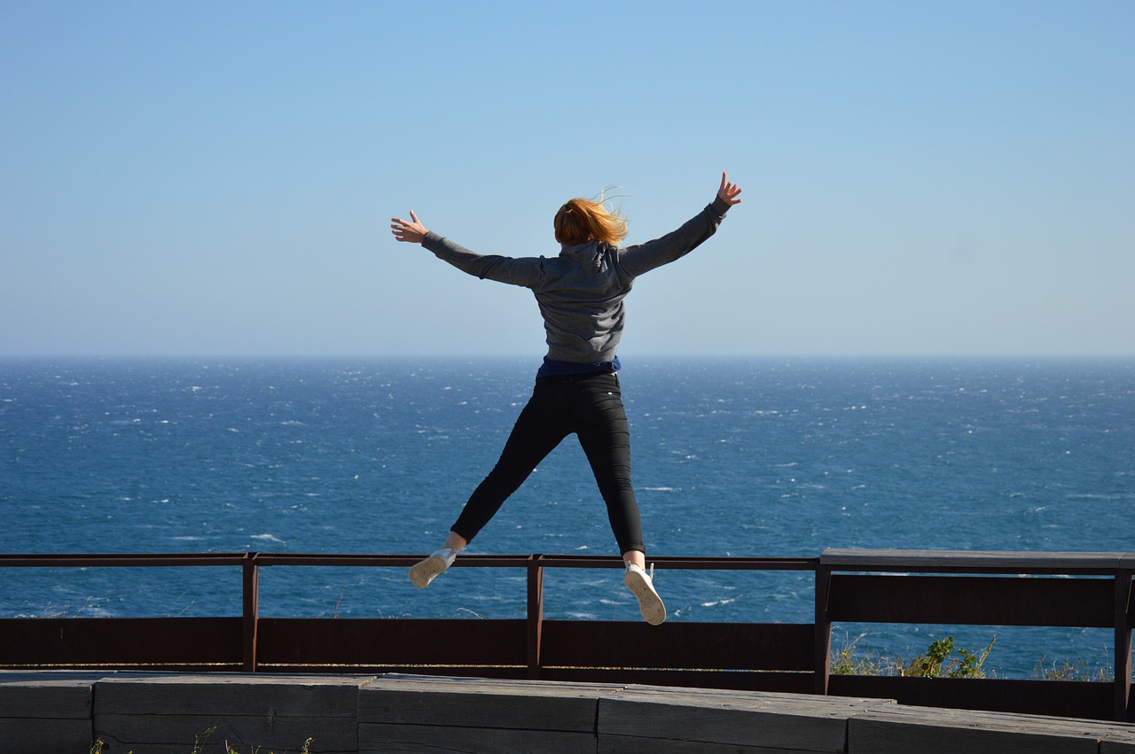 Freedom Ocean Victory Water Happy  - lecreusois / Pixabay