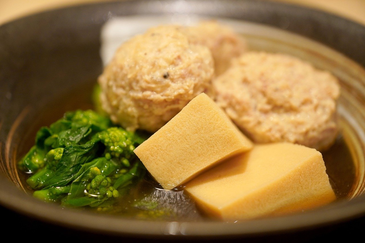 Freeze Dried Bean Curd Japanese Food  - takedahrs / Pixabay