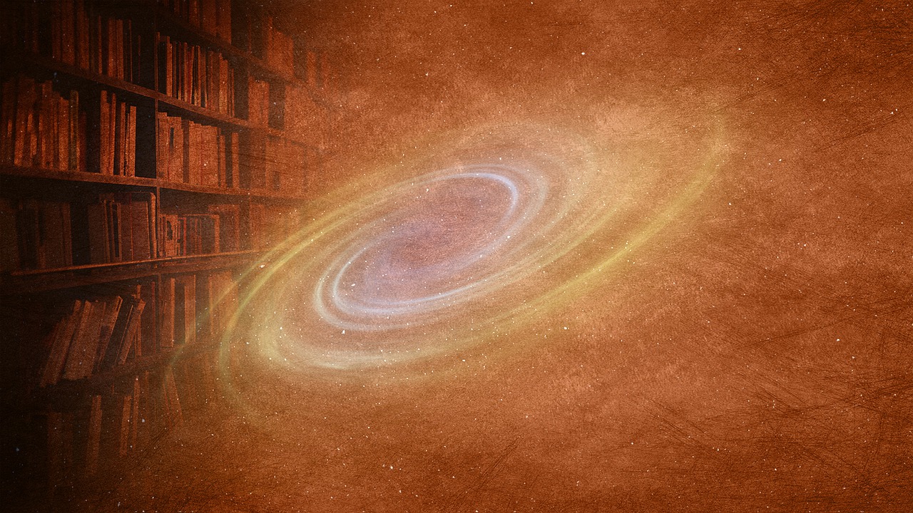 Galaxy Books Stars Space Cosmic - chenspec / Pixabay
