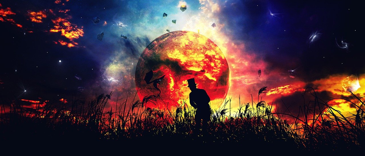 Galaxy Silhouette Universe Space  - PatoLenin / Pixabay