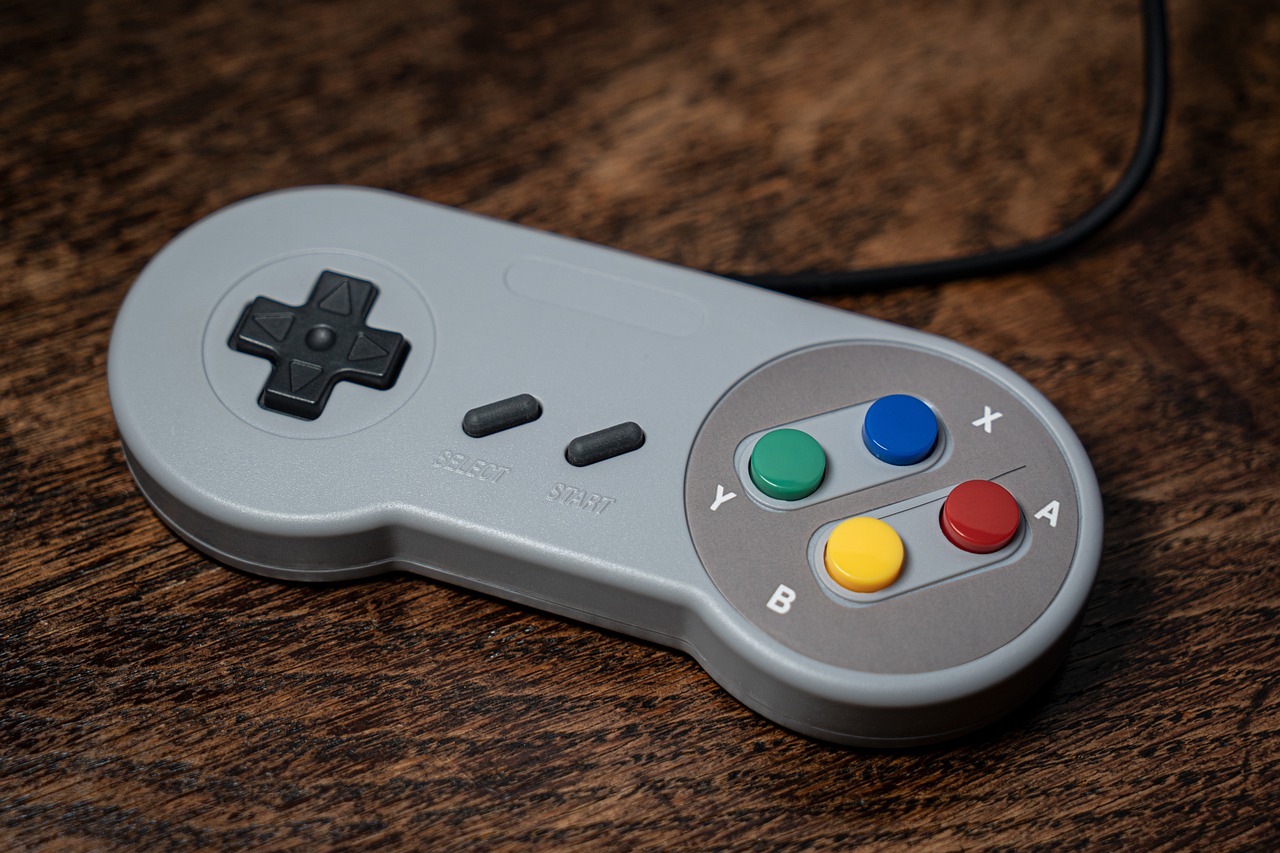 Gamepad Joystick Controller Console - mrganso / Pixabay