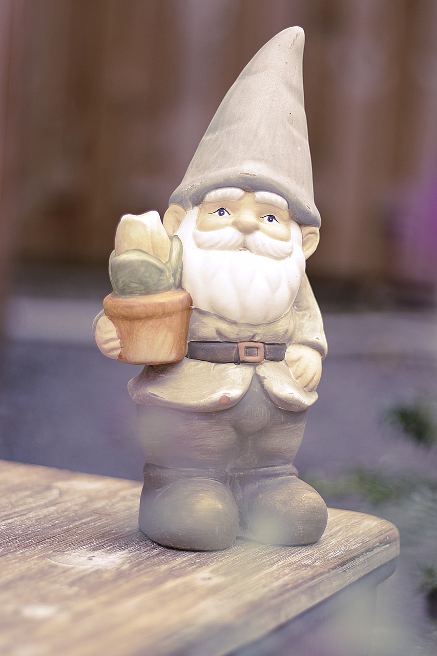 Garden Gnome Dwarf Garden Fun Cute  - pixel2013 / Pixabay