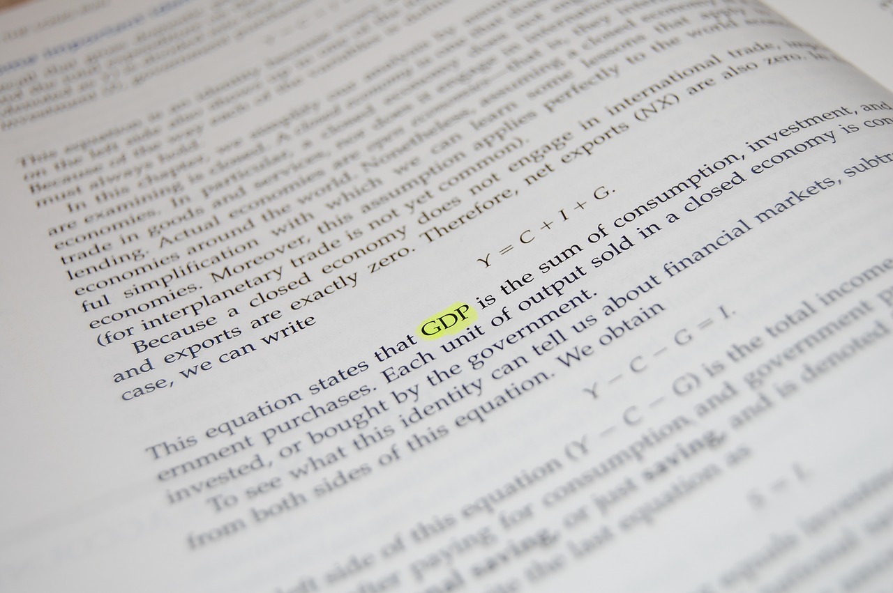 Gdp Paper Document Book Economics  - ram0nm / Pixabay